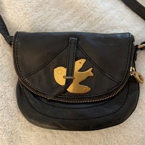 Marc Jacobs Bird black leather crossbody bag